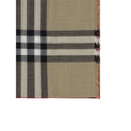 Burberry Beige Wool Oves Aries Scarf Burberry