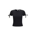 Burberry Black Cotton T-Shirt Burberry