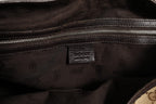 Gucci Beige and Black Canvas Twins Medium Tote Bag Gucci