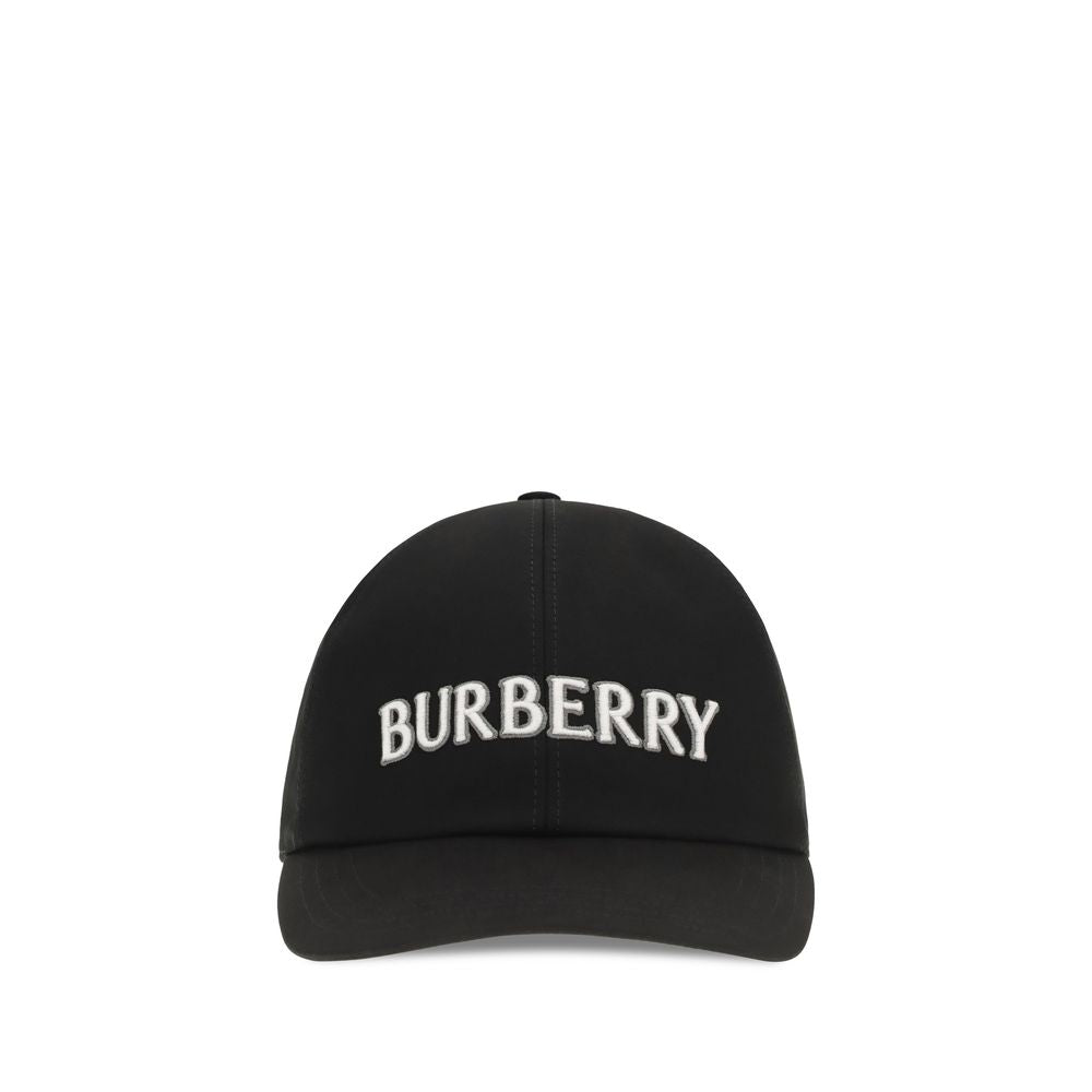 Burberry Black Cotton Cap (Baseball Hat) Burberry
