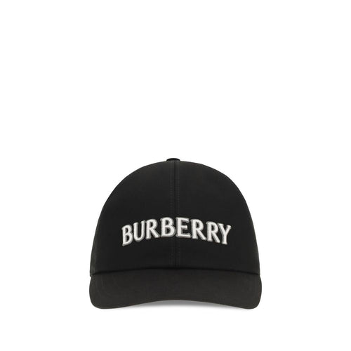 Burberry Black Cotton Cap (Baseball Hat) Burberry