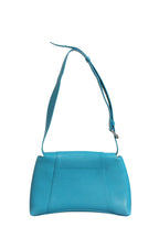 Balenciaga Calfskin S Downtown Blue Shoulder Bag Balenciaga