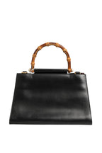 Gucci Nymphaea Bamboo Top Handle Leather Bag Gucci