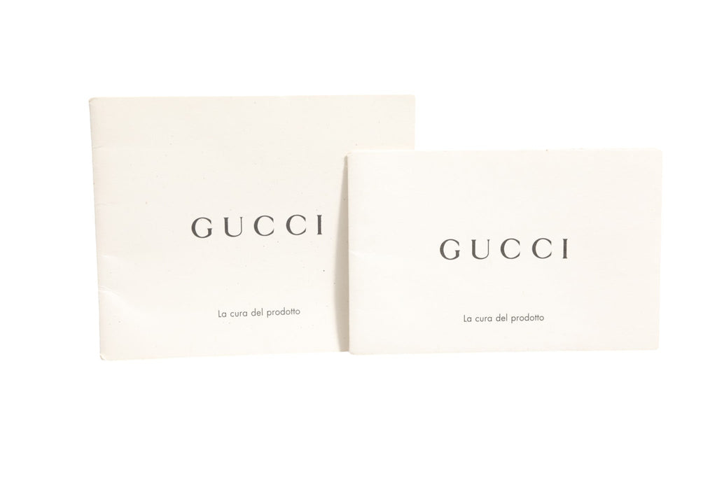 Gucci Nymphaea Bamboo Top Handle Leather Bag Gucci