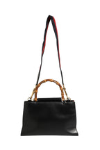 Gucci Nymphaea Bamboo Top Handle Leather Bag Gucci