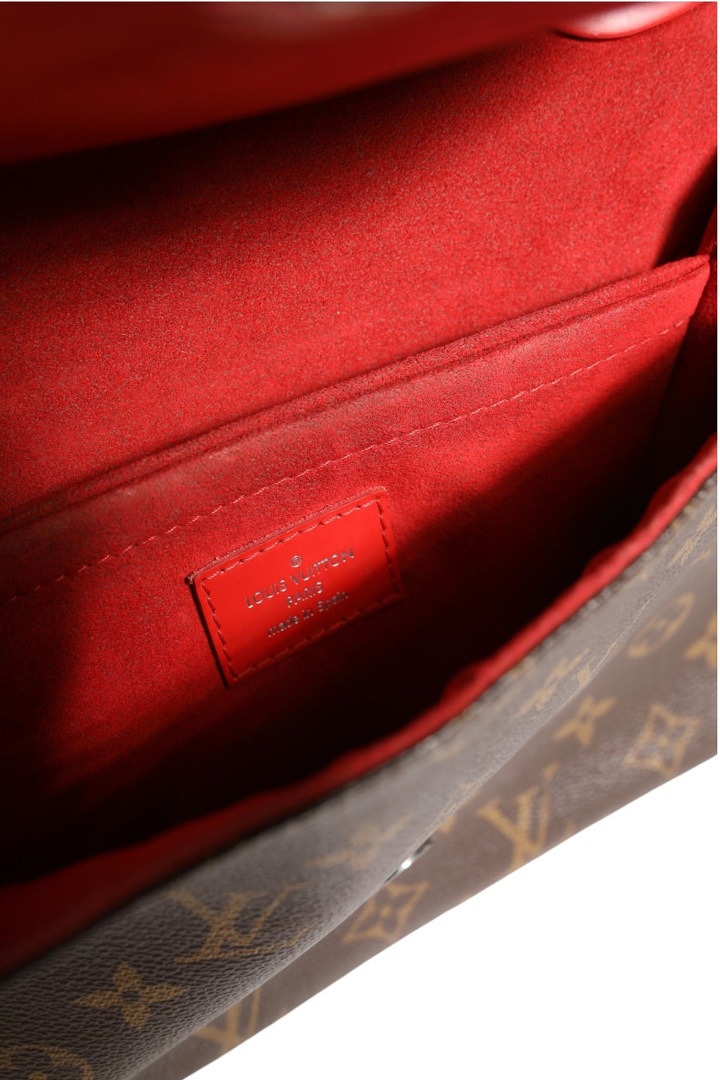 Louis Vuitton Saint Michel Monogram Epi Shoulder Bag Coquelicot Louis Vuitton