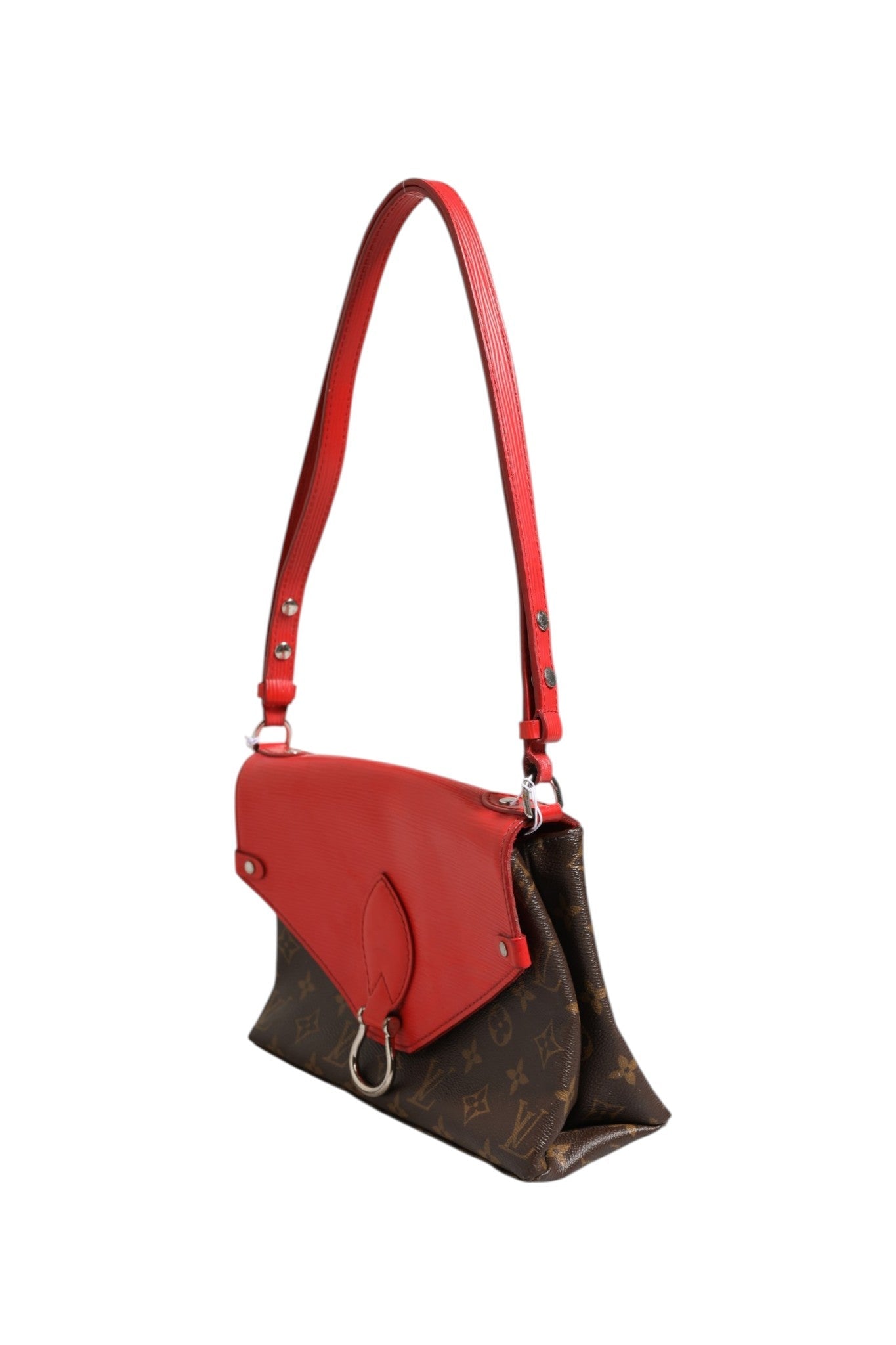 Louis Vuitton Saint Michel Monogram Epi Shoulder Bag Coquelicot Louis Vuitton