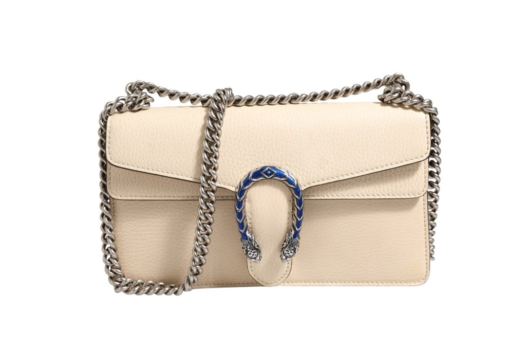 Gucci Dionysus White Leather Handbag Gucci