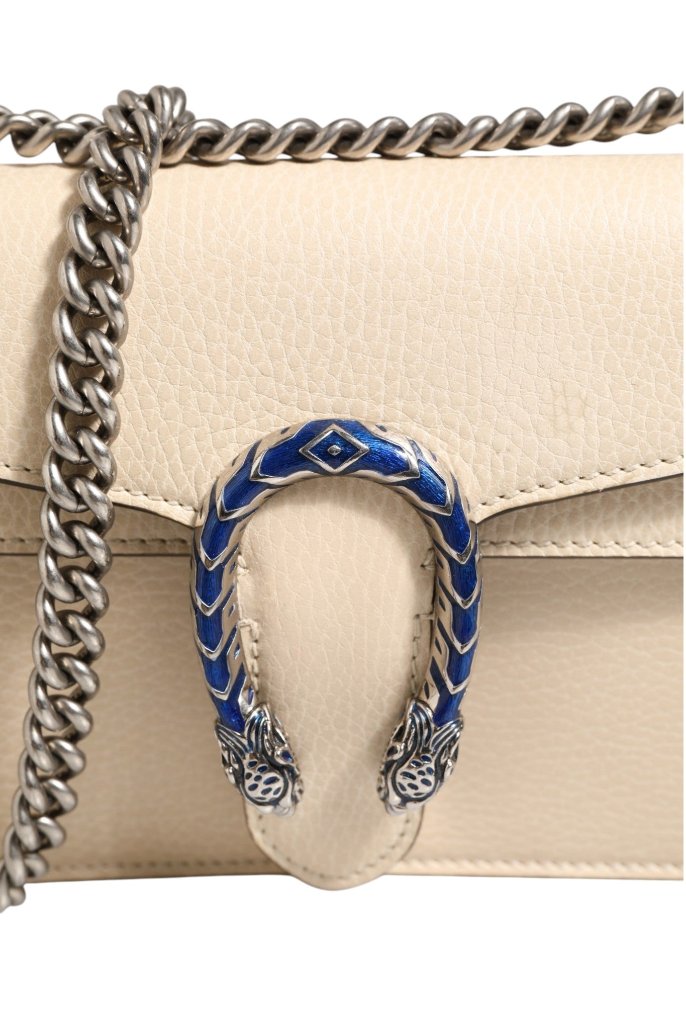 Gucci Dionysus White Leather Handbag Gucci