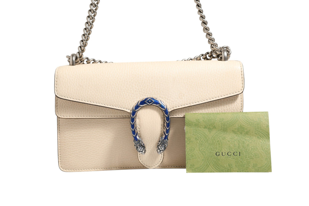 Gucci Dionysus White Leather Handbag Gucci