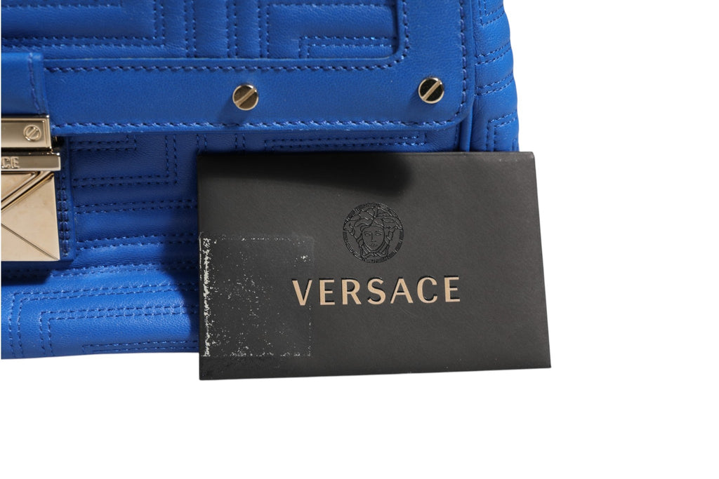 Versace Couture Quilted Leather Shoulder Bag Versace