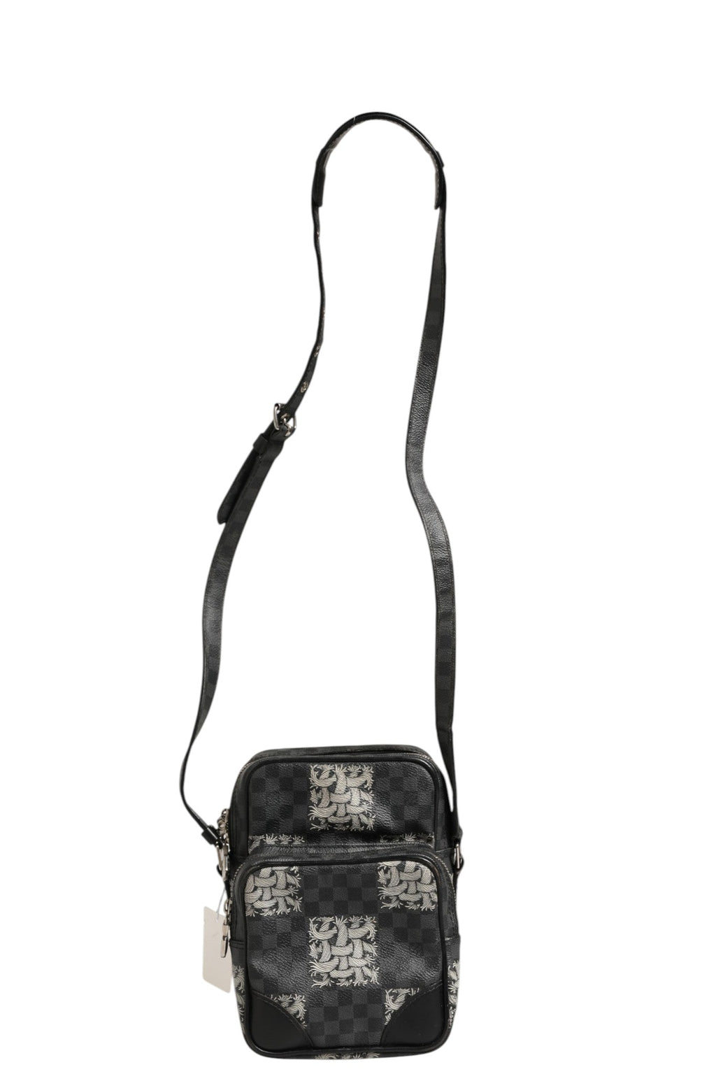 Louis Vuitton Black Damier Graphite Canvas Amazon Christopher Nemeth Shoulder Bag Louis Vuitton