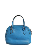 Gucci Blue Leather Dome Handbag Gucci