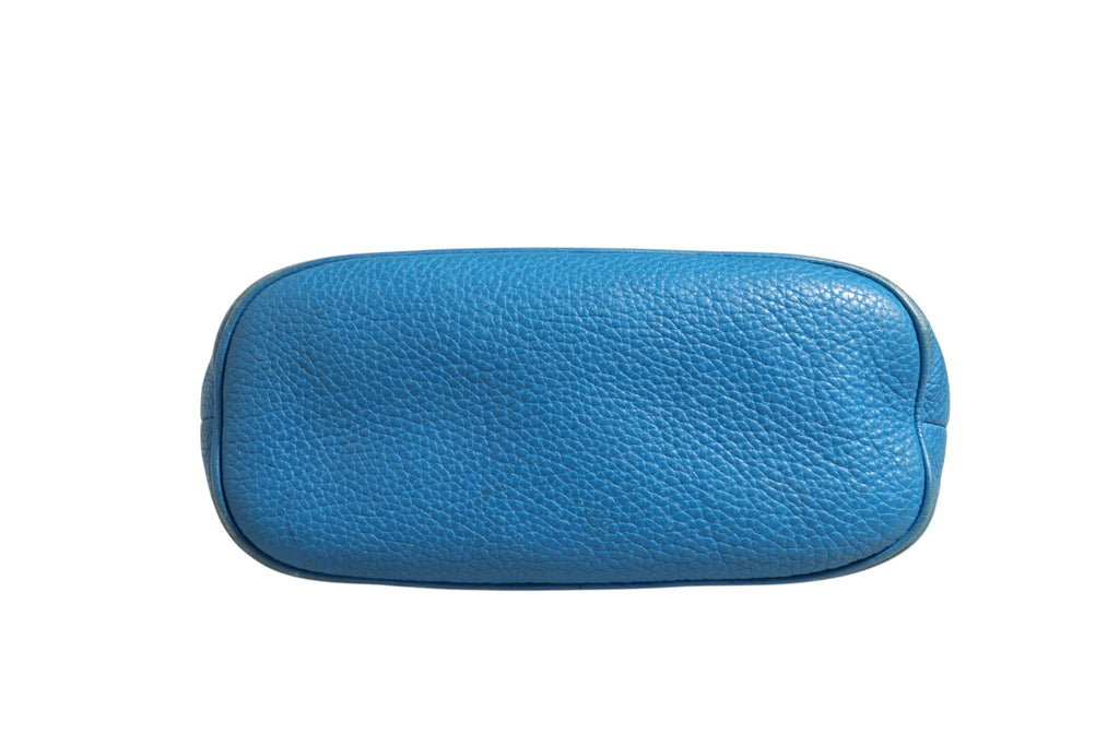 Gucci Blue Leather Dome Handbag Gucci