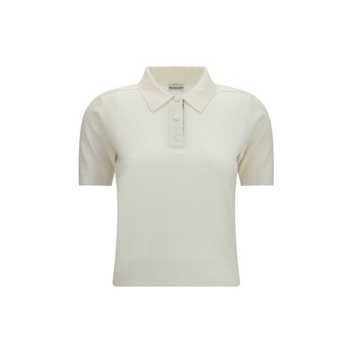 Burberry Beige Wool Oves Aries Polo Shirt Burberry