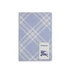 Burberry Blue Wool Oves Aries Scarf Burberry
