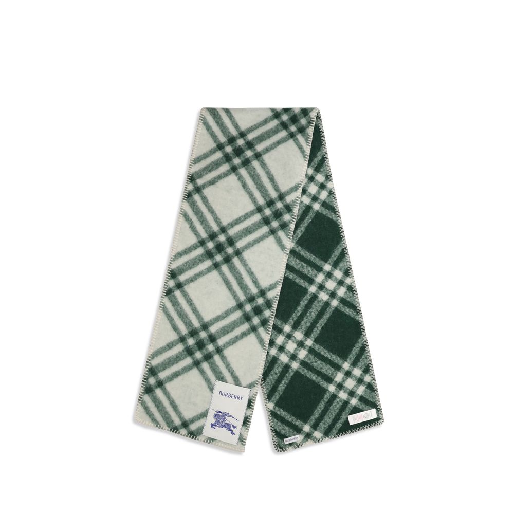 Burberry Bicolor Wool Oves Aries Scarf Burberry