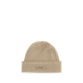 Burberry Beige Wool Oves Aries Beanie Burberry