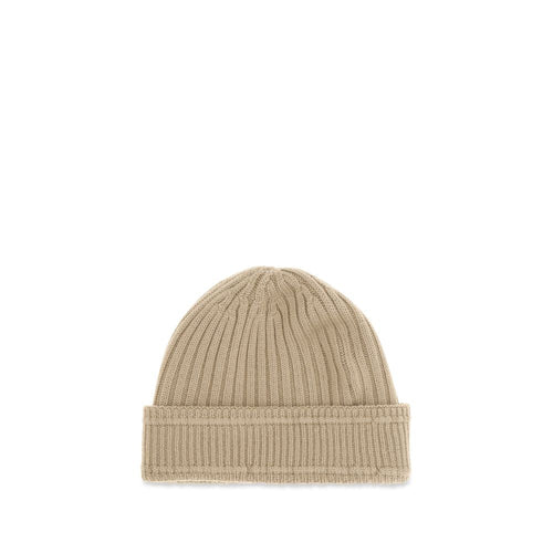 Burberry Beige Wool Oves Aries Beanie Burberry