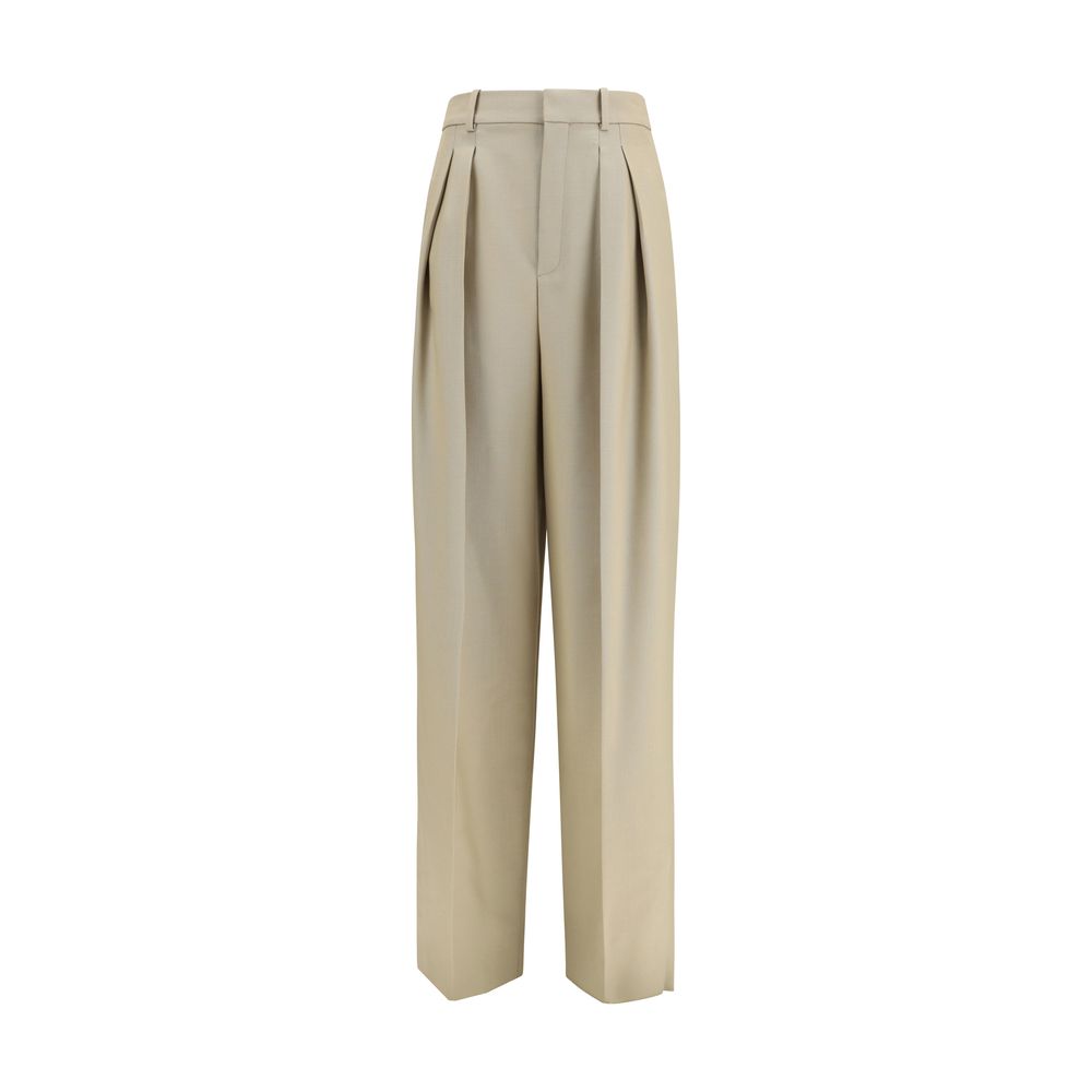 Saint Laurent Beige Wool Oves Aries Dress Pants Saint Laurent