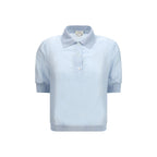 Jacob Cohen Blue Wool Oves Aries Shortsleeve Shirt Jacob Cohen