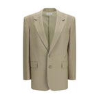 Saint Laurent Beige Wool Oves Aries Blazer Saint Laurent