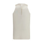 Balenciaga Beige Wool Oves Aries Casual Dress Balenciaga