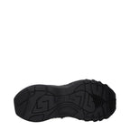 Versace Black Fabric Sneakers Versace
