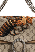 Gucci Supreme Monogram Bee Embroidered Shoulder Bag Gucci