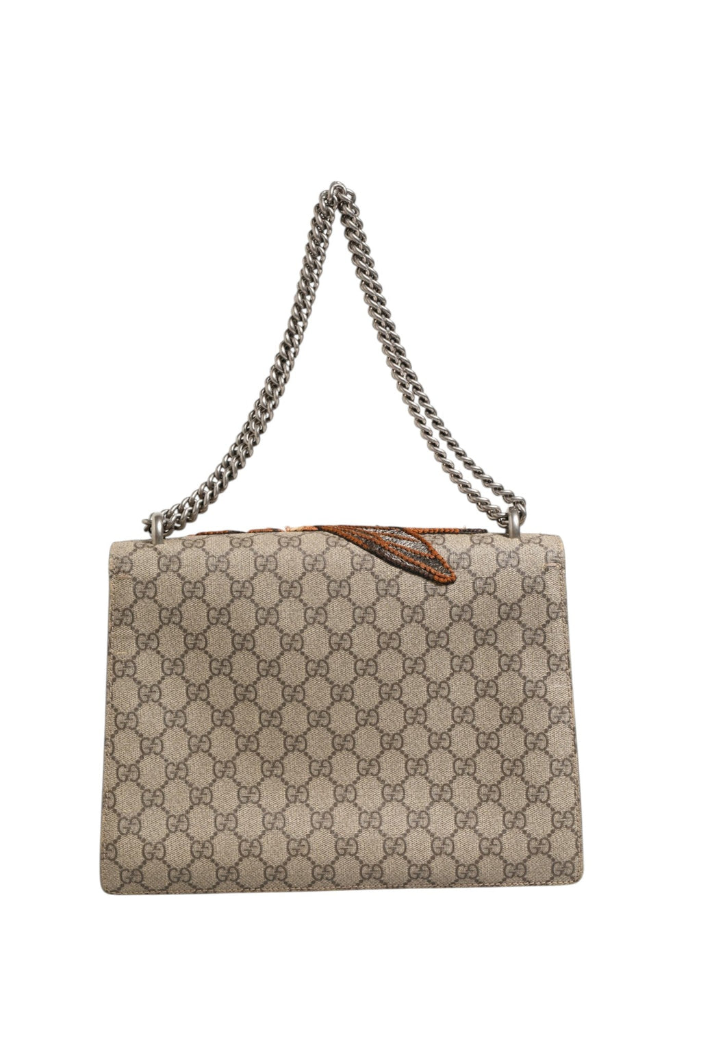 Gucci Supreme Monogram Bee Embroidered Shoulder Bag Gucci