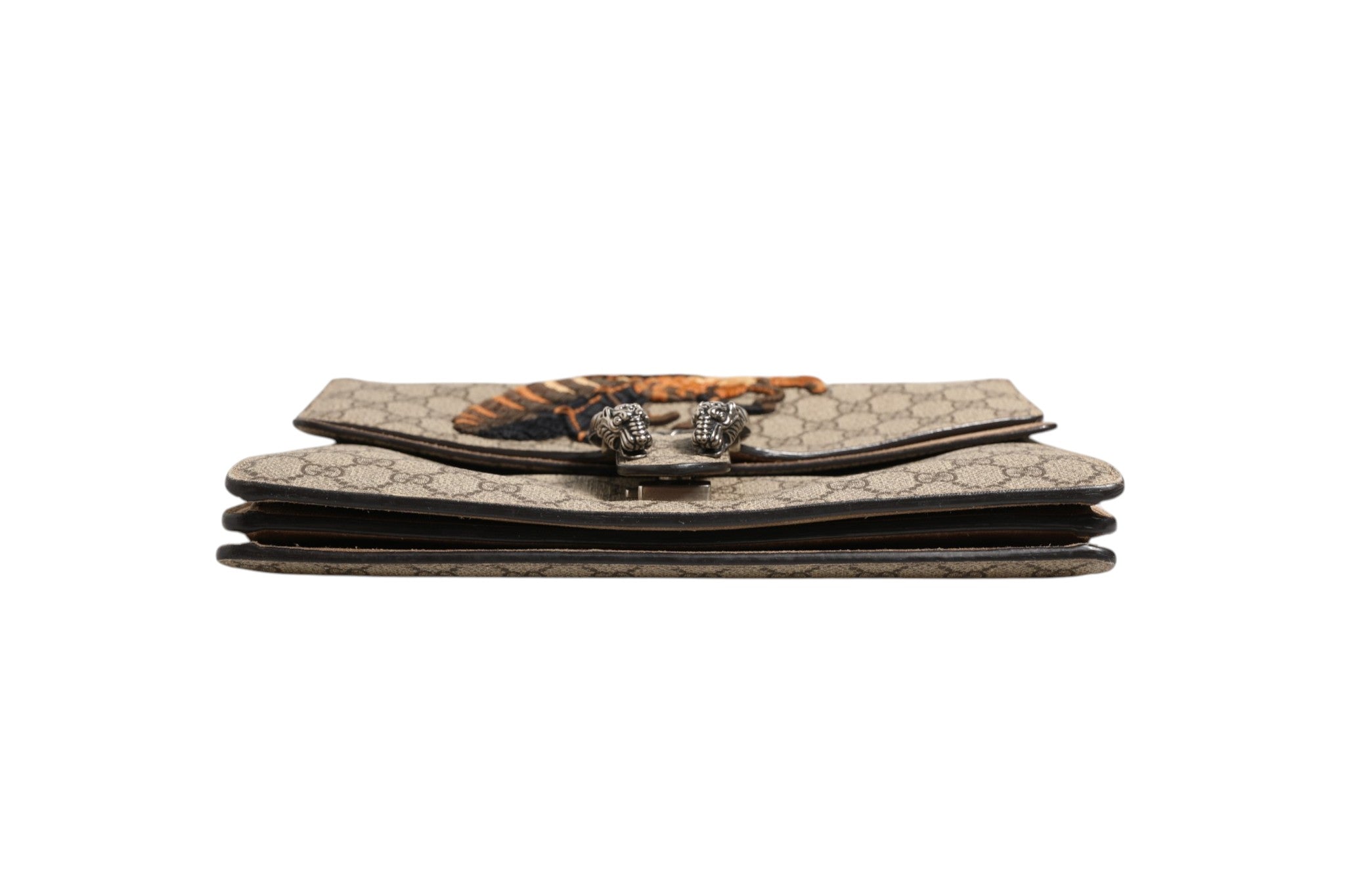 Gucci Supreme Monogram Bee Embroidered Shoulder Bag Gucci