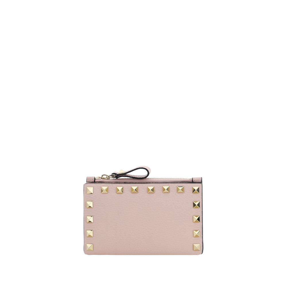 Valentino Garavani Multicolor Calf Leather Bos Taurus Wallet Valentino Garavani
