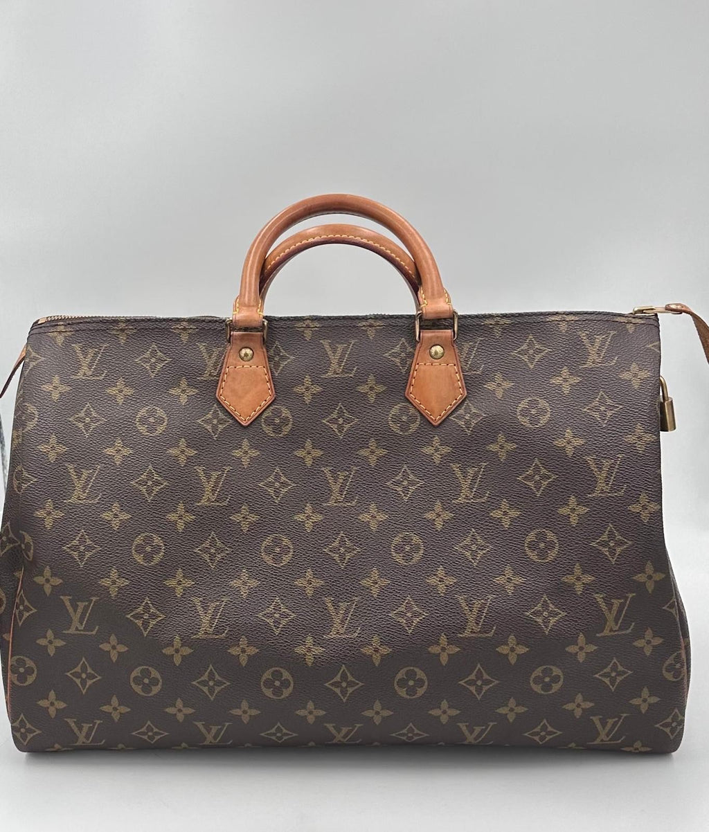 Louis Vuitton LOUIS VUITTON Speedy 40 Monogram Handbag Louis Vuitton