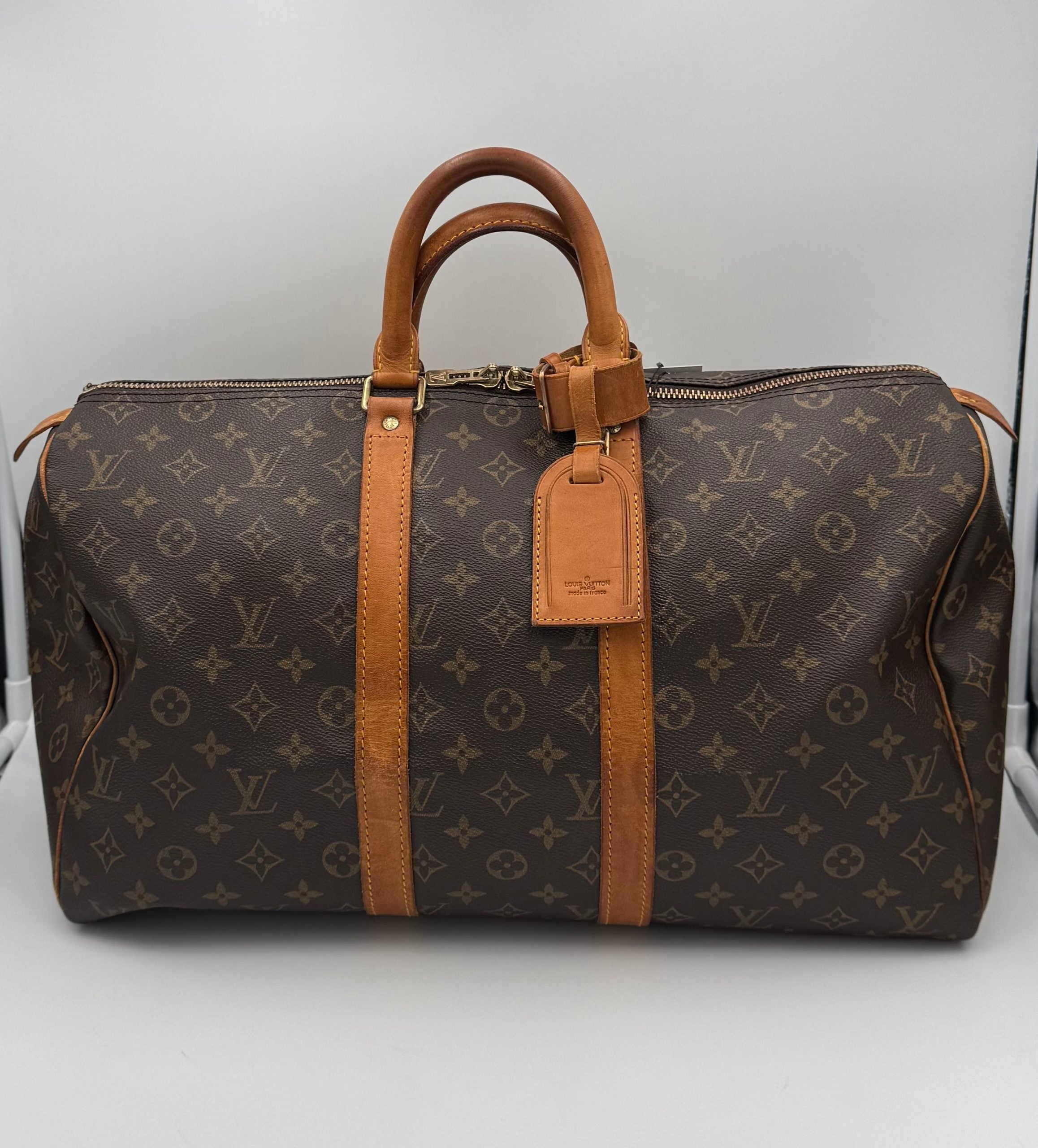 Louis Vuitton LOUIS VUITTON KEEPALL 45 Monogram Handbag Louis Vuitton