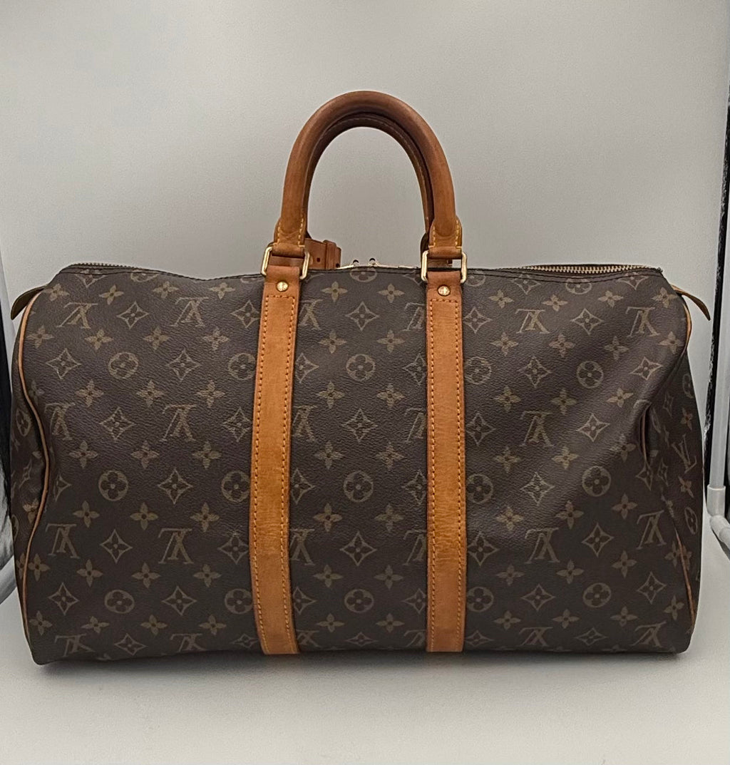 Louis Vuitton LOUIS VUITTON KEEPALL 45 Monogram Handbag Louis Vuitton