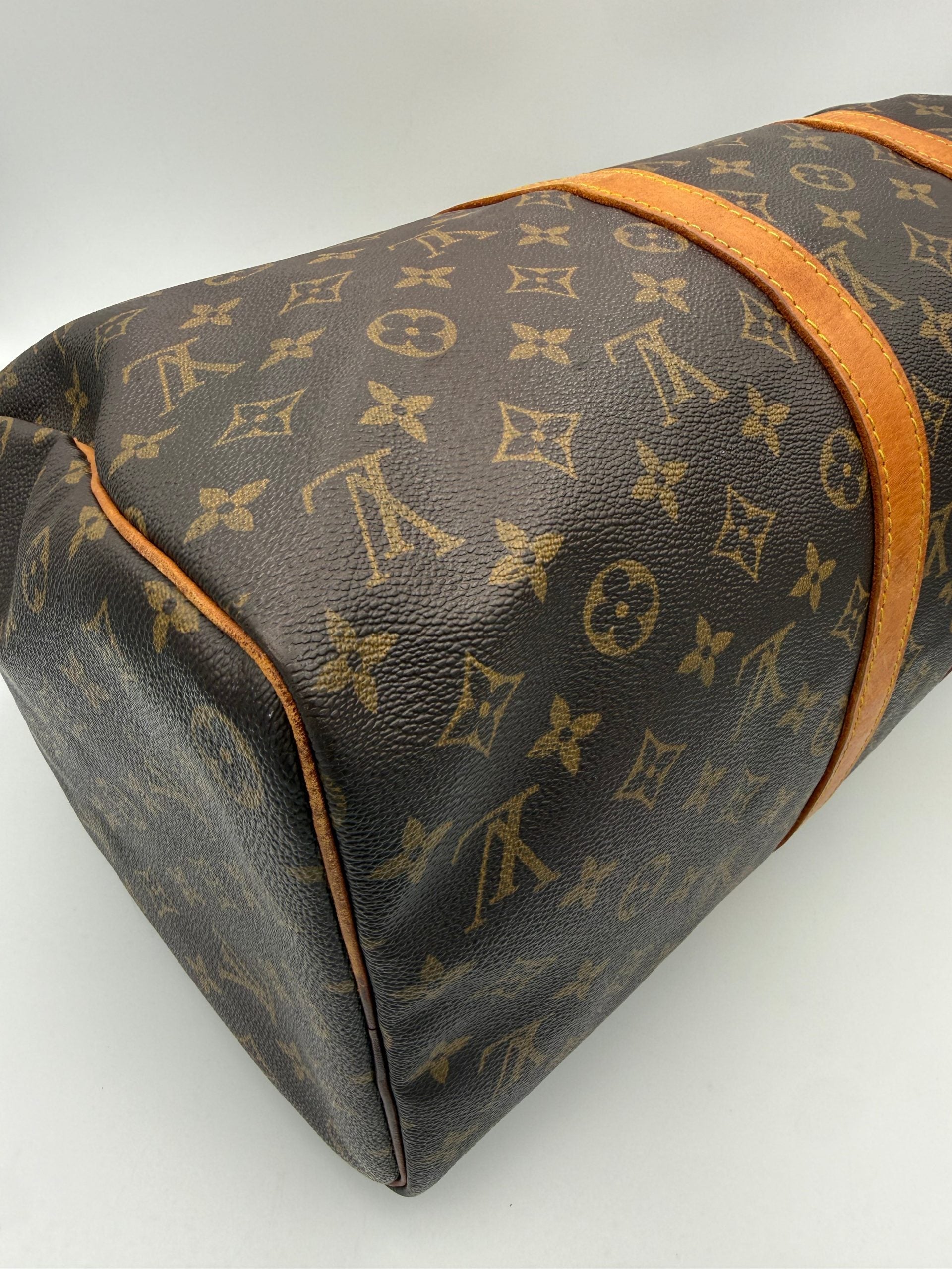 Louis Vuitton LOUIS VUITTON KEEPALL 45 Monogram Handbag Louis Vuitton