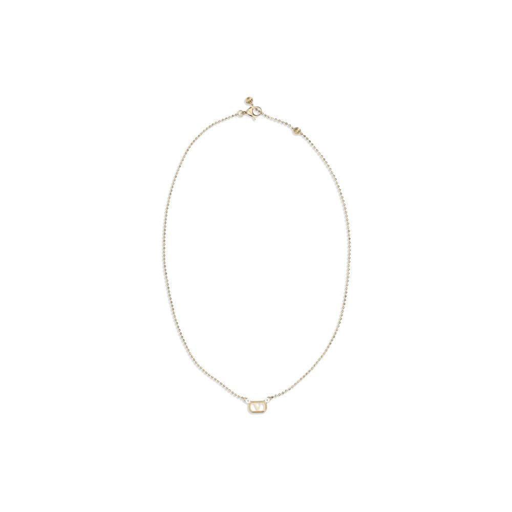 Valentino Garavani Gold Metal Necklace Valentino Garavani