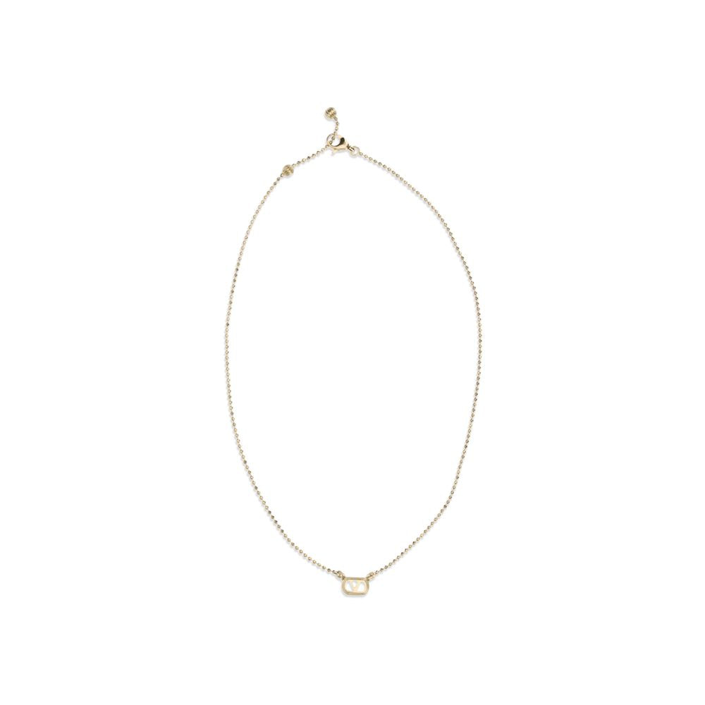 Valentino Garavani Gold Metal Necklace Valentino Garavani