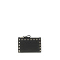 Valentino Garavani Black Calf Leather Bos Taurus Wallet Valentino Garavani