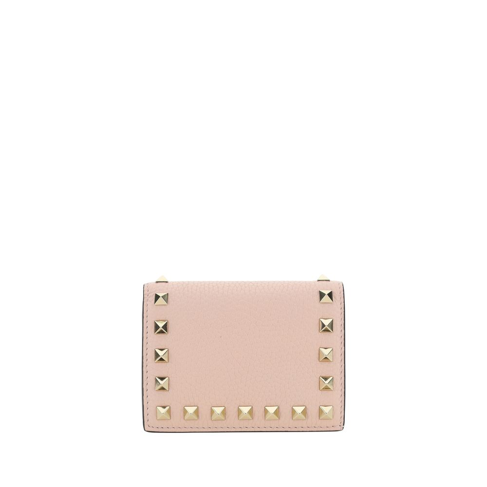 Valentino Garavani Multicolor Calf Leather Bos Taurus Wallet Valentino Garavani
