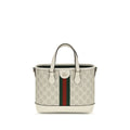Gucci White Fabric Shoulder Bag Gucci