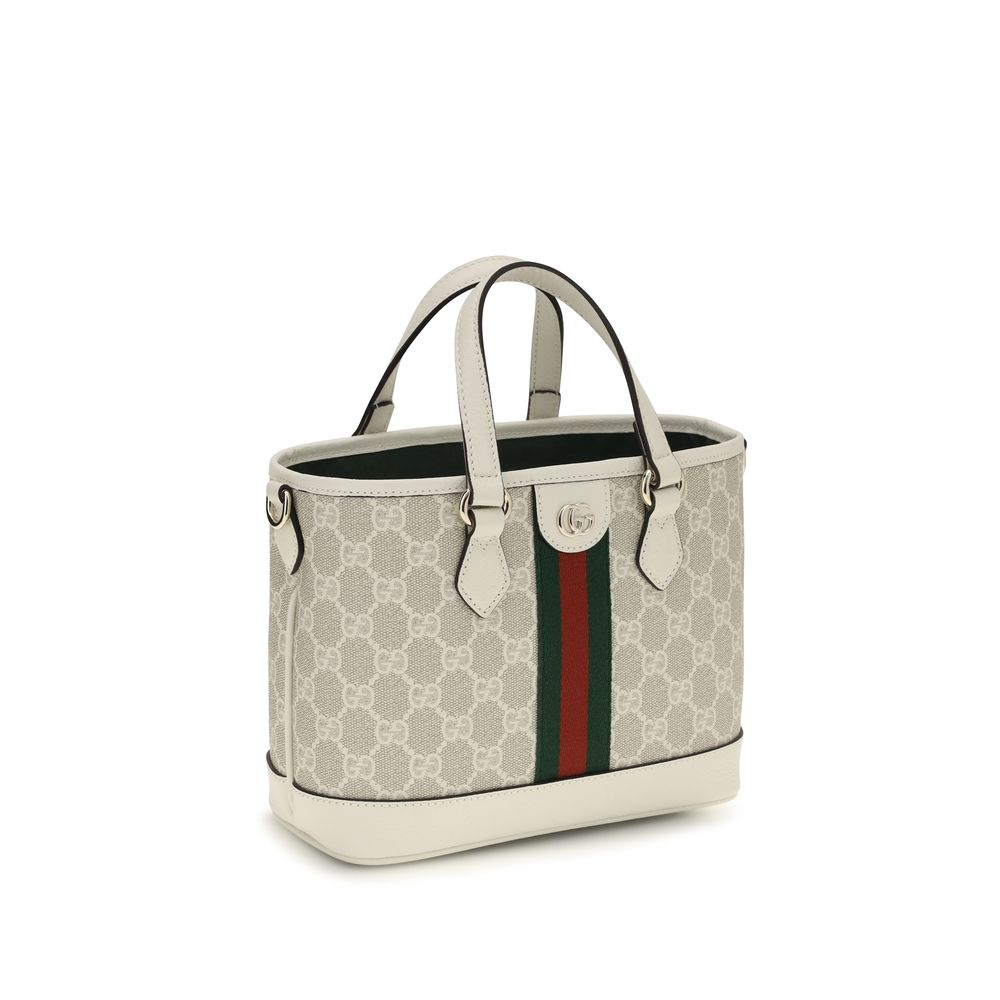 Gucci White Fabric Shoulder Bag Gucci