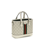 Gucci White Fabric Shoulder Bag Gucci