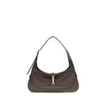 Gucci Brown Calf Leather Bos Taurus Shoulder Bag Gucci