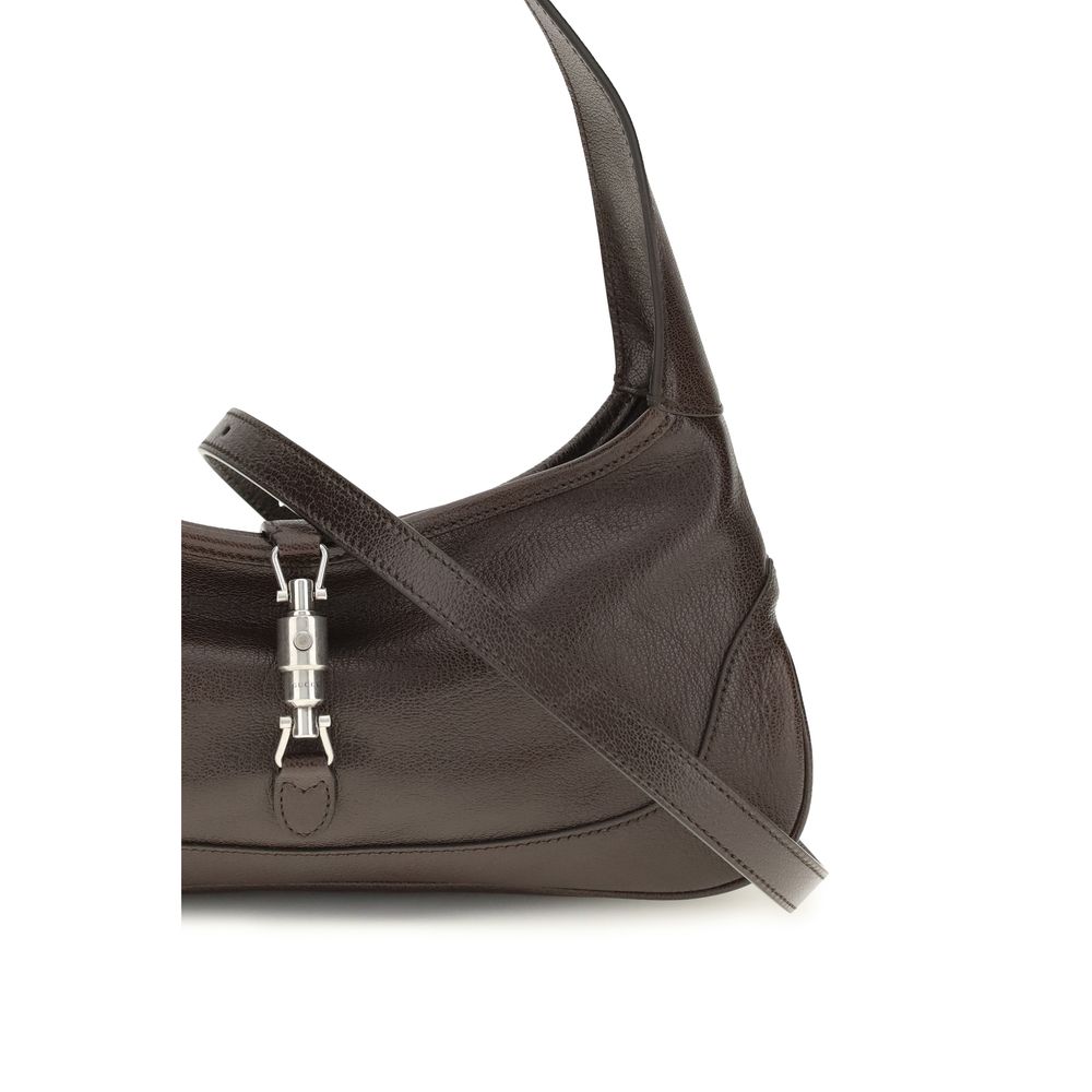 Gucci Brown Calf Leather Bos Taurus Shoulder Bag Gucci