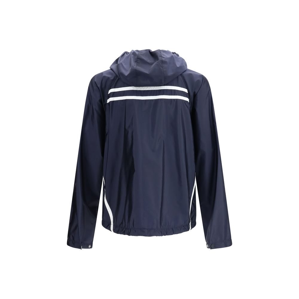 Prada Blue Nylon Shell Jacket Prada