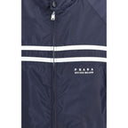 Prada Blue Nylon Shell Jacket Prada