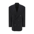 Balenciaga Black Wool Oves Aries Blazer Balenciaga