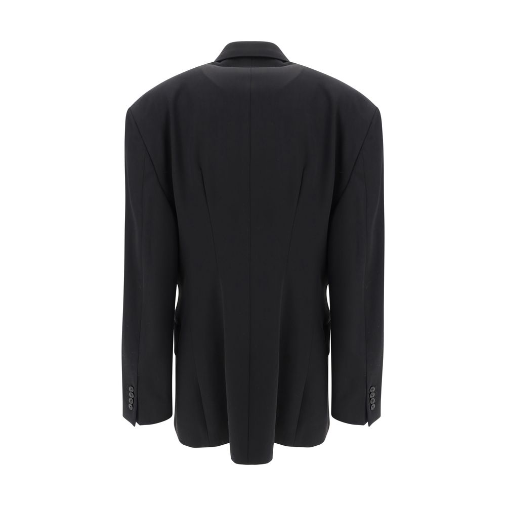 Balenciaga Black Wool Oves Aries Blazer Balenciaga