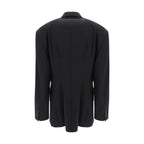 Balenciaga Black Wool Oves Aries Blazer Balenciaga